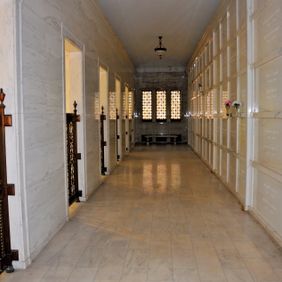 Harleigh Cemetery Building Hallway